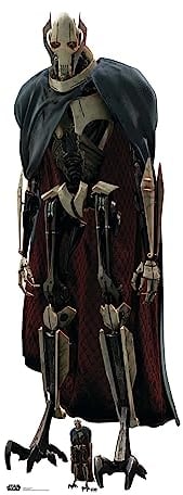 SC4287 - Star Cutouts Pappaufsteller in Lebensgröße – Star Wars Sammlerstück – mit Mini – ideal für Partys, Dekorationen und Geschenke