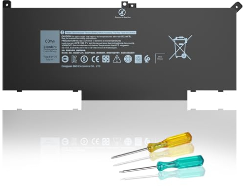 BND F3YGT Latitude 7480 Battery 7490 for Dell Latitude 12 7000 7280 7290 13 7000 7380 7390 14 7000 7480 7490 Series P28S001 P29S002 P73G P73G002 Series DM3WC DM6WC KG7VF 451-BBYE 453-BBCF 2X39G