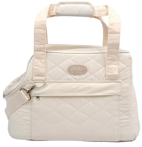 olchi Quilting Koko Bag Elfenbein Tasche für Hunde