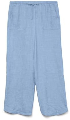 VERO MODA Female Hose mit weitem Beinschnitt VMMELANEY Hohe Taille Hose | Wide leg trousers