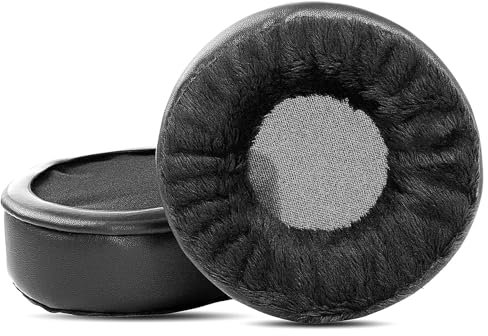 TaiZiChangQin Ersatz-Ohrpolster, kompatibel mit Beyerdynamic MMX300 DT 990 Pro DT 770 Pro DT990 DT770 Pro DT 331 Kopfhörern, Velours-Ohrpolster