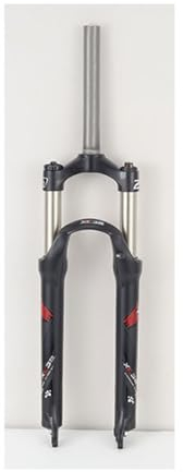 Forcella Ammortizzata MTB Mountain Locking 26 Pollici Forcella Anteriore Meccanica per Bicicletta 1-1/8 Tubo Dritto allargato 100mm 9mm QR Travel 110mm Lega di Alluminio