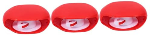 HOMSFOU 3 Stücke Rolle Hörer Kabel Organizer Rot Kopfhörer Kabel Wickler Automatische Roll-up Box Für Datenkabel