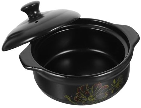 Cabilock Casseruola in Ceramica Resistente alle Alte Temperature Pentola per Stufati E Zuppe Realizzata per Luso Adatto Ai Piatti