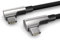 0.5m USB C to USB C cable, 100W Power Delivery 20V/5A PD 3.0 fast charging cable, 10 Gbps - USB 3.2 Gen2x1 high-speed data cable, right-angle plug, black