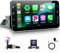 Autoradio Android 13 1 DIN Senza fili Carplay Android Auto, Podofo 9 POLLICI Touch Screen 4G+64G Radio BT 5.0 FM/RDS GPS HiFi EQ WiFi Controllo del volante Telecamera posteriore