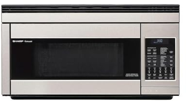 Sharp R1874T 30 in. 1.1 cu. ft. Over the Range Convection Microwave Oven
