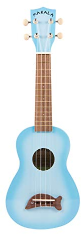 Makala Delphin Ukulele Sopran Blau