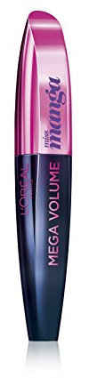 L'Oréal Paris Mega Volume Collagen Mascara Miss Manga, tropical violet, 1er Pack (1 x 8,5 ml)