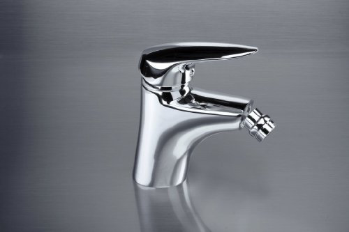 Bidet mixer with pop-up drain GRANDE chrom