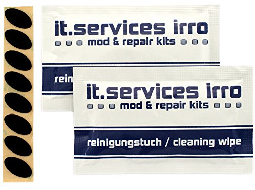 2X Sets Glides/Mausgleiter passend für Logitech M500 / MX400 / MX610 / MX620 / MX1000 / MX5000 / MX Laser, inkl. 2 Reinigungspads