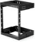 StarTech.com 2-Pfosten 12HE Heavy-Duty Wandmontage Netzwerk-Rack, 19 Open Frame Server Rack mit Einstellbarer Tiefe, Wandmontage Daten-Rack für IT/AV/Patch Panele/Computer-Ausrüstung (RK12WALLOA)