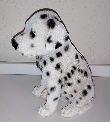 DEKO Dekofigur/Figur Hund/Dekofigur/Polyresin/Wetterfest/Gartendeko/Hundefigur