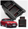 [Aktualisieren] LFOTPP Seat Leon 5F MK3 2013-2019 Mittelkonsole Ablagefach, Leon 5F MK3 Auto Zubehör Mittelarmlehne Aufbewahrungsbox Organizer Tray Storage Box Original (Rot)