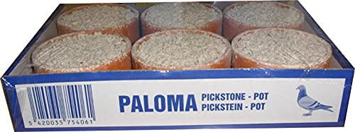 Pickstein Taubenmineralien Gritstein 6 x 640 g weiß