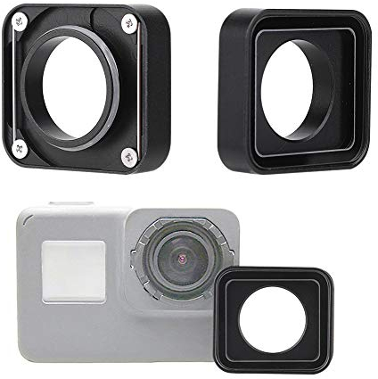 Objektiv Original Ersatz, Kamera-Schutzlinsen-Ersatz, Einfach zu Installierender UV-Filter, Kamera-Glasschutz, Multifunktionale UV-Filter-Schutzlinse, Kunststoff-Reparaturlinse für