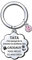 LUODAN Tata Porte-clés Cadeau Tata Noël Cadeau de fête des mères Femmes au foyer Cadeaux d'anniversaire Cadeaux de Famille Cadeaux Tata Noël