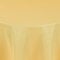 Tischdecke | Gelb - Rund - 180cm | Gartentischdecke | Outdoor-Decke | Lotus-Effekt | Leinen-Optik | Schmutzabweisend