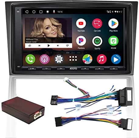 ATOTO A6PF 7Pollici Android Autoradio 2 DIN Compatibile con Alcuni Modelli Opel Astra/Vivaro/Zafira/Combo/Meriva, Carplay senza fili, 2 Bluetooth, Tethering WiFi/BT/USB, HD LRV, 2G+32G,A6OP07APF