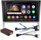 ATOTO A6PF Doppel-Din Autoradio Kompatibel mit Opel Astra/Vivaro/Zafira, 7 Digital Media-Receiver, Wireless Carplay & Drahtloses Android Auto, 2 Bluetooth, WiFi/BT/USB Tethering, 2G+32G,A6OP07APF