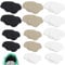 14 Paar Schuhe Ferse Reparatur, 3 Farben Leder Sneaker Reparatur Patch, Selbstklebende Fersenschutz Fersenpolster Reparatur für Meisten Schuhen Sitzen Lederwaren (klein und Groß)
