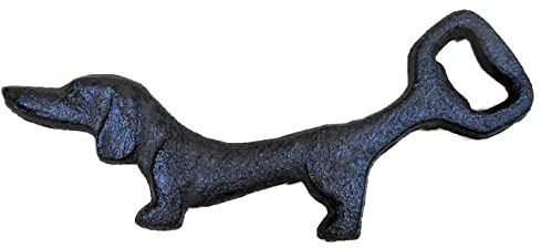 Flaschenöffner Dackel 17 x 7 cm Öffner Hund Maritim Figur Deko GTT H103