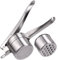 Potato Ricer, Sopito 15oz Stainless Steel Potato Masher with 2 Interchangeable Inner Cups, Heavy Duty Food Press for Smooth Mashed Potatoes