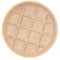 Padolitlay Ceramic Slow Feeder Cat Bowls 6 Inch Shallow Whisker Friendly Cat Food Bowls Grid Cat Dishes Pet Plate for Cat and Puppy, Dishwasher Safe (Khaki)