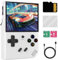 RG35XX Plus Handheld Game Console, HDMI TV Output 3.5 Inch IPS Screen Linux System Built-in 5515 Classic Video Games 64G TF(White)
