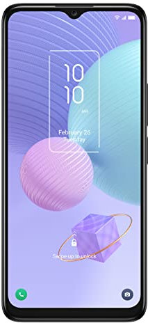TCL 405 SMARTPHONE, 32GB plus 2GB RAM, 6.6 inches DISPLAY 5000 mAh - LAVENDER PURPLE (Renewed)