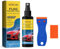 CTDWNT Glue Off Adhesive Remover,Glue Remover Spray Effortlessly Erase Adhesive Hassles & Car Stickers with Plastic Razor Blade Scraper,for Cars, Windows, Rapidly Removes Labels, Sticker, Glue(Set)