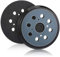 Lot de 2 disques abrasifs 125 mm Velcro pour ponceuse excentrique comme pièce de rechange pour Makita BO5031, M9204, BO5021, BO5041743081-8 pour DeWalt 151281-08 DW4388r, 8 trous