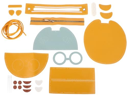 Vaguelly Machen Sie Ihre Eigene Bären-geldbörse Tasche Nähset Handgemachtes Materialset Stricktasche Bastelset