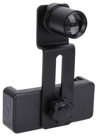 Asixxsix Microscope Lens Smartphone Adapter, Microscope Smartphone Camera Adapter with 12.5X Eyepiece for Microscope Eyepiece Tube 23.2mm,Microscope Accessory,Smartphone Microscope Adapter