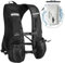 TREKKOUT Running Vest | Adjustable Lightweight Hydration Vest with 5L Water Backpack for Men and Women | Breathable Mesh, Reflective Strips, Multiple Pockets | Trail Running, Marathon, Hiking, Cycling