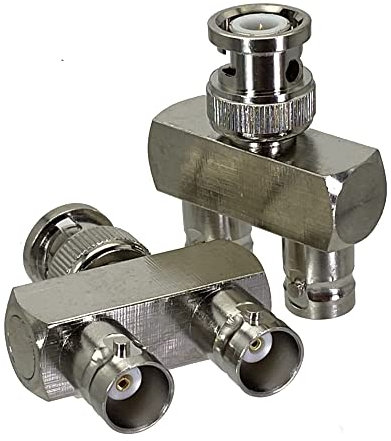 1 pièces BNC Prise mâle à Deux BNC Femelle Jack Triple Y séparateur en série Fil Terminal RF Adaptateur connecteur 3 Voies(1-10Pcs)