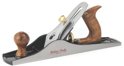 Robert Sorby Select Putzhobel Nr. 5 (Schlichthobel), Bankhobel für Holzbearbeitung, Gusseisenkörper, 50 mm Klinge aus Kohlenstoffstahl, Hobel für Abrichten und Glätten