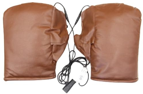 Manchons de guidon électriques - Gants chauffants réglables à la température, protection chaude, équipement de vélo confortable | Daily Cyclings Navetteurs Livraison pour le cyclisme quotidien Achats