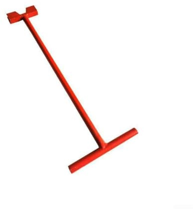 Desiumite Ventilschaftverlängerung mit T-Griff für tiefe Nutzung, Doppelohr-Design sorgt für Passform mit verschiedenen PVC-Kugelhähnen (60 cm)