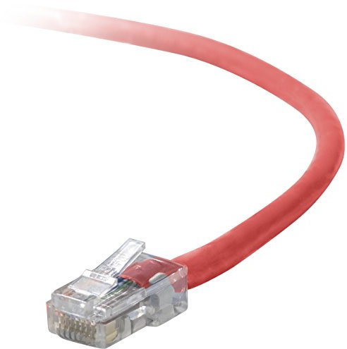 Belkin Cat5e Netzwerkkabel (50cm UTP RJ45 Anschlussbelegung: 1 zu 1) rot