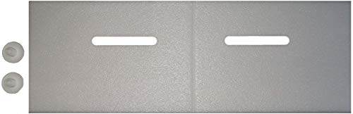 Schallschutz-Set Waschtisch - Edelstahl - Wandmontage - Modern - Waschbecken
