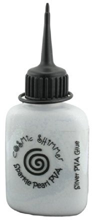 Pearl PVA Glue - Silver Sparkle