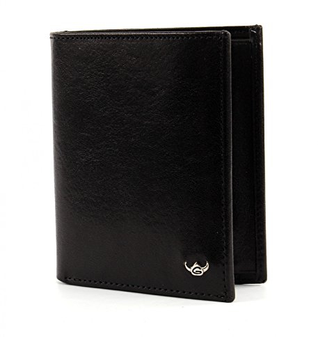 Golden Head Colorado RFID Protect Billfold Coin Wallet Black