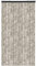 Arsvita Rideau de porte en duvet (140 x 200 cm) - Gris clair - Protection contre les insectes - Pour balcon, terrasse ou camping-car, caravane, pavillon