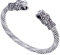 My Shape Armreif, Armspange aus antikem Silber, mit Drachen-Motiv im Vikinger-Stil, heidnisch, Schmuck, Liebe, Accessoire