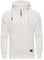 Yazubi Herren Sweatjacke Hoodie mit Reißverschluss Jacob, Weiß (Cloud Dancer 114201), XL
