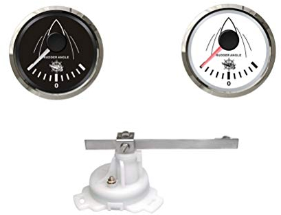 Saarwebstore Ruderlageanzeige mit Geber Farbe Weiß