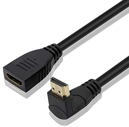 GELRHONR 8k HDMI 2.1-Kabel, 48 Gbit/s, 4K@120Hz / 8K@60Hz, HDCP 3D, Dolby Vision Dynamic HDR, for UHD TV, Blu-ray, SetTop Box, Fire TV (0,6 m)