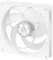 ARCTIC P14 PWM - 140 mm Case Fan with PWM, Pressure-optimised, quiet motor, Computer, Fan Speed: 200-1700 rpm (0 rpm <5%) - White/transparent
