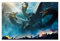 DIDIWEI Godzilla King of The Monsters Poster dekorative Malerei Leinwand Wandkunst Wohnzimmer Poster Schlafzimmer Malerei 20x30inch(50x75cm)